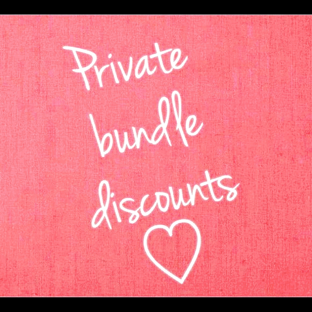 Private discount on bundles